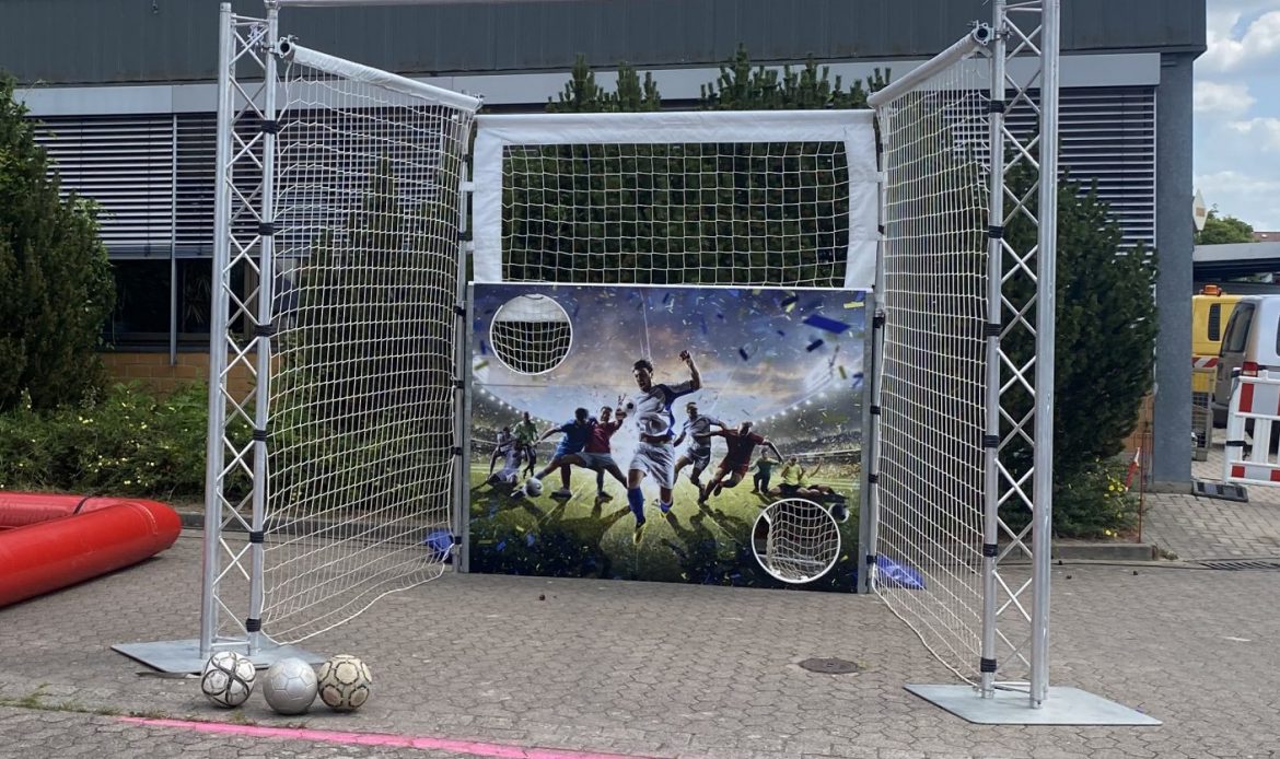 schießen, Fußball, Kinder, Tor